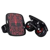 Amagogo Road Skates Platte, tragbare Roller mit Rädern Outdoor-Gleit-Skateboard Board für Teenager Geburtstagsgeschenk, Abs-Platte