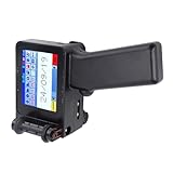 Dpofirs Handheld -Tintenstrahldruckerpistole, Ergonomische 2-12,7 Mm Höhenhöhe Verstellbarer Handheld -Tintenstrahldrucker für Barcode