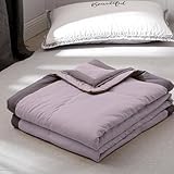 Generisch Kühldecke Bett 200x220cm Kühlende Sommerdecke Wäsche Baumwolle Decke Sommer Decke Kühlend Leichte Atmungsaktiv Absorbiert Körperwärme für Couchdecke Reise Decke Camping Decke