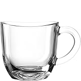 Leonardo Napoli Espresso-Tasse, 1 Stück, spülmaschinengeeigneter Espresso-Becher, kleine Kaffee-Tasse, mikrowellenfest, 80 ml, 1er Set 024201