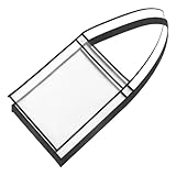 WRITWAA 10 Stück Transparente Abwischbare PVC Hängeschutzhüllen Strapazierfähige Kunststoff sleeves mit Aufhängeriemen Wiederverwendbar für Arbeitsblätter Dokumente und Aufträge im Büro