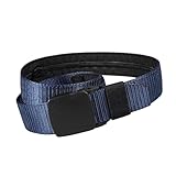 Geldgürtel für Reisen, Sicherheits-Sparschwein – Gürtel mit Bargeldtasche, Cashsafe, bequemer und sicherer Gürtel für Wertsachen, Bargeld, Frauen, Passap, dunkelblau, Fare riferimento alla descrizione