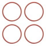 Ziyuan Teichfilterpumpe, O-Ring PT743, 3,8 cm Durchmesser für Laguna Pressure Flo Filter O-Ring-Dichtung, für Laguna-Produkte mit einem 3,8 cm Click-Fit-Anschluss (4 Stück)