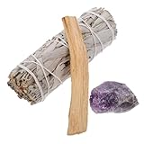 MAGICLULU 1 Satz Weihrauch heiliges Holz Smokin geschebke geschengutsein raeucherkerze Salbei verschmieren Stöcke duftend Lavendel-Räucherstäbchen natürliches Grasaroma Duftstäbchen hölzern