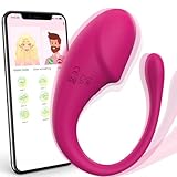 ChicLSQ Vibrationseier für Frauen Vibro ei Vibratoren für Sie Klitoris und G-punkt mit stoßfunktion Funk Sex Spielzeug für Paare APP Vibrator mit 9 Modi Erotisches Sexspielzeug Bullet-Vibratoren