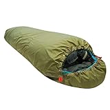 Aven Biwak - wasserdicht 10.000mm - robust - Double Zip - 2 Reißverschlüsse Links und rechts - Biwaksack für Schlafsack - abnehmbares Moskitonetz - Schlafsack Hülle