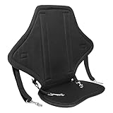 Ruwshuuk Kajaksitze mit Rückenstütze | verstellbarer, gepolsterter Bootssitz, gepolsterter verstellbarer Ersatzsitz mit Aufbewahrungstasche für Camping, Konzert, Kajakfahren, Picknick, , Outdoor