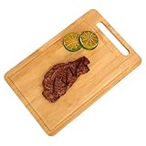 Schneidebrett Holz | Robustes Küchen Schneidebrett | Extra Dickes Hackbrett Und Servierbrett | Hochwertige Holzplatte 20x15cm 30x20cm 34x22cm Gesund Langlebig Für Kochen Zubereitung Küche Servieren