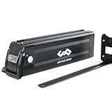 e Bike Akku 36V 250W 350W 500W Geeignet für Klappräder – Lithium-Ionen-Akku für MiFa, Rex, Prophete, Aldi, XH370-10J, Zhenlong/ZL1010-F Elektrofahrräder (mit Ladegerät)