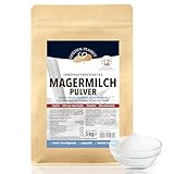 GOLDEN PEANUT Magermilchpulver 5 kg - fettarm sprühgetrocknet, lange haltbare Magermilch, Frischmilch Ersatz, Eisherstellung, Herkunft EU