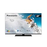 Panasonic TV-43W80AEZ, W80 Serie 43 Zoll 4K Ultra HD LED Smart TV, 2024, Fire TV, Dolby Vision & Atmos, Game Mode Plus, Alexa Sprachsteuerung, Airplay, Schwarz