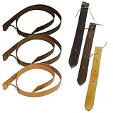 Pfiff 004334 Off-Billett, Sattelgurt, Westernsattelgurt, Westernsattel Westernreiten, Leder, Schwarz, ca. 45 x 4,5cm