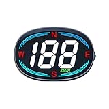 Roxvue H2 Auto Digital Tacho GPS HUD Heads Up Display für Alle Autos LKWs Motorräder KM/H Geschwindigkeitsmesser Auto