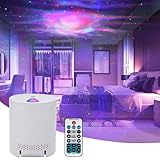 CAIYUE LED Sternenhimmel Projektor,Galaxy Projektor,nachtlicht sternenhimmel Projektor,Einstellbare Geschwindigkeit und Helligkeit, Für Kinder,Erwachsene, Schlafzimmer,Heimkino, Raumdekoration