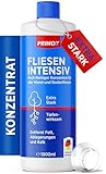 PRINOX 1000ml Fliesenreiniger & Fugenreiniger Konzentrat EXTRA STARK - Reiniger zum Entfernen von hartnäckigen Verschmutzungen, Kalk oder Seifenresten im Bad