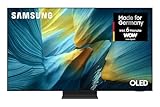 SAMSUNG OLED S95F 77 Zoll (195 cm) 4K Fernseher, Antireflexion, NQ4 AI Gen3 Prozessor, OLED HDR Pro, Gaming Hub, Motion Xcelerator 165Hz, 4K Upscaling, Dolby Atmos, Samsung Vision AI Smart TV
