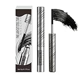 Verlängerbare Mascara, wasserfest und langlebig für Make-up, Wimperntusche mit sichtbarem Anheben und Eisenbürste, ideal für Tag Arbeit, Dating, Sport, Fotos und Anlässe