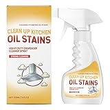 Küchen Entfetter,Fleckentferner,Haushaltsflecken Entfernen,Expert Kraftreiniger Universal Fettlöser Für Kochgeschirr Geräte Bad Tiefe Sauber Formel (1, One Size)
