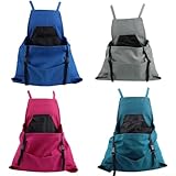 Gartenschürze mit verstellbarer Passform und wasserdichtem Stoff für komfortables Gartenerlebnis (grau)