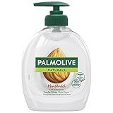 Palmolive Seife Naturals Mandel & Milch 300ml - flüssige Handseife zur sanften Reinigung der Hände