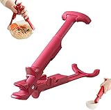 2-in-1-Küchen-Anti-Verbrühungs-Heißschüssel-Clip, hitzebeständiger Mehrzweck-Schüssel- und Tellergreifer für heiße Töpfe, Gusseisenpfannen, Rührschüsseln, Küchenhelfer (1 Stück)