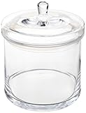 Leonardo Dose Top, 2,8 l, Höhe 20 cm, Durchmesser 18 cm, handgefertigtes Klarglas, 031305