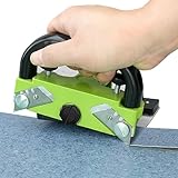 Gift Edian Laminatschneider, Vinylboden-/Dielenschneider Mit Hochscharfer Klinge, Höhenverstellbar Und Aus Langlebiger Aluminiumlegierung, Für PVC- Und Gummiböden, Bauwesen