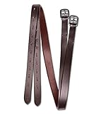 Swiss Horse Steigbügelriemen 150 cm Leder - braun