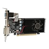 Banapoy Gaming-Grafikkarte, 1 GB GDDR3 64-Bit, PCI Express 2.0, HDMI DVI VGA für Desktop-Computer-GPU