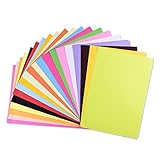 300 Blatt Verdicken Buntpapier Farbigen A4 Kopierpapier Papier,20 Farben, farbiges Kunstdruckpapier für DIY Kunst Handwerk (20 * 30cm) (80g/m²)