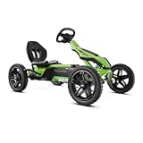 BERG Rally DRT Green | Gokart für Kinder ab 4 Jahre | Pedal-Gokart | Tretfahrzeug mit robuster Bauweise | Kinderfahrzeug für draußen