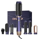 Haarstyler Hair Styler Set Air Styler set 6 In 1 Mit Rundbürstenföhn Warmluftbürste Thermal Brush Airflow Lockenstab Automatisch, Volumen Föhnbürste,Für Glätten, Trocknen, Volumen, Locken