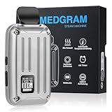 MEDGRAM Premium Kräuter Vaporizer S6 | Präziser Temperatureinstellung | Kammer aus Edelstahl | USB-C | Timer und OLED-Display | Reinem Geschmack