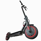 ESTVELO 8,5'' Luftreifen E-Scooter mit APP, Doppelbremsen Und Kinetische EnergierüCkgewinnungssystem, Bis Zu 30km Reichweite & 120Kg Traglast, mit StraßEnzulassung (374.4Wh-30KM Range)