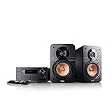 Teufel Ultima 20 Kombo - HiFi Stereo Kompaktanlage, Digitalradio DAB+, Bluetooth mit aptX, Musikstreaming, Bassreflex, USB, CD-Player - schwarz