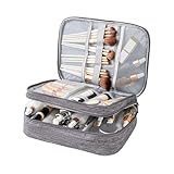 Kabel Organizer -Beutel, Elektronik Organizer Travel Case - Aufbewahrungskoffer von elektronischem Telefonzubehör | Stoßdes multifunktionales Make -up -Kosmetikbeutel mit Reißverschluss für die Hautpf