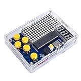 Muuookka Pixel Game Console Fertigprodukt 51 Single Chip Spielkonsole Lötprojekt Spielset