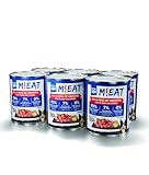 M!EAT® Nassfutter Hund Rind & Kartoffel 6×800g – Premium Hundefutter mit 93 % Fleischanteil, getreidefrei & naturbelassen – für Vitale Hunde – Made in Germany