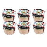 6 x Geflügel Leberwurst 170g im Glas | 15281 | RATION | 6 Gläser | Hausmacher Qualität | DFW - Feldküche Wittenberge (1229)