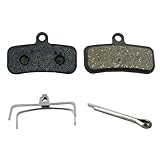 Fahrrad Vierkolben Bremsbeläge Halbmetallische Bremsschuhe Hydraulische Scheibenbeläge Für Zoom HB-876 Fahrrad Bremsen Zubehör