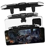 LAPYAPPE Mobile Gaming Trigger Ergonomischer Controller für Smartphones Clip Design Schnellfeuer für Mobile Games für Gamer Shooter Fans Zubehör für Spielleistung