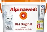 alpina Alpinaweiß 10 Liter Farbe Wandfarbe Das Original NEU