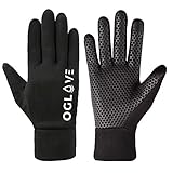 OGLOVE wasserdichte Fahrradhandschuhe Thermo Sporthandschuhe für Kinder, Touchscreen Kompatible Handschuhe für Fußball, Mountainbiking, Radfahren, Running und mehr, Kinder Mittelgroß 9-10 Jahre