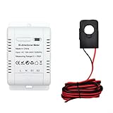 Smart Digital Electric Meter, Bidirektional WiFi Energy Meter, with Accurate and Reliable Energy Tracking, Work with TuYa for Smart Life App