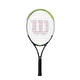 Wilson Tennisschläger Blade Feel 26, Für Kinder und Jugendliche ab 11 Jahren, Aluminium/Fiberglas, Grün/Grau/Schwarz, WR055410U