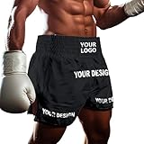 Generisch Personalisiertes Muay Thai Shorts Design Your Own Boxer Boxing Trunks Benutzerdefinierte Kampf Kickboxen Sparring Boxen Shorts für Herren Damen Kinder