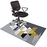 Stuhlmatten für Harte Böden,. Schreibtischstuhlmatte, Mehrfarbig, mehrere Größen(E,80 x 120 cm)