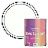 Rust-Oleum Hitzebeständiger Heizkörperlack in mattem Finish -Kalkweiß 750ml