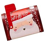KONTONTY Weihnachtliche Blechdose Schachteln für Plätzchenverpackung Weihnachtskeksdosen aufbwahrungs-box vorratsboxen süßigkeiten Weihnachtsbedarf Keksdose mit Deckel Weißblech