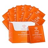 Modelones Nagellackentferner, Entfernen Nagellack Peel Cleansing Pads 50 Stück, Entferner Tragbar, Reinigung Pads zur Anwendung auf Nagellack und Naturnagel, für Reisen, zu Hause, mit Zitronenduft
